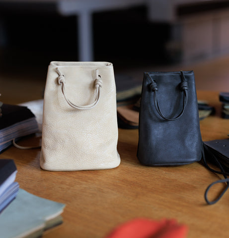 workshop square drawstring bag 1部　巾着バッグS 26日